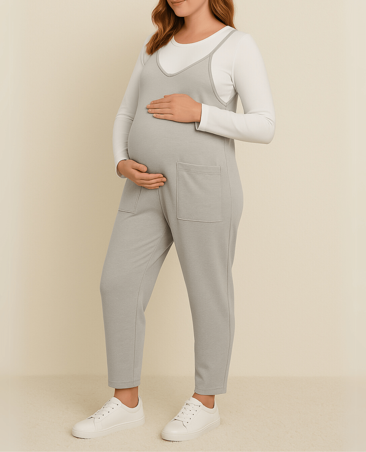 BelliEase™ – Mono Premamá y Postparto Oversized