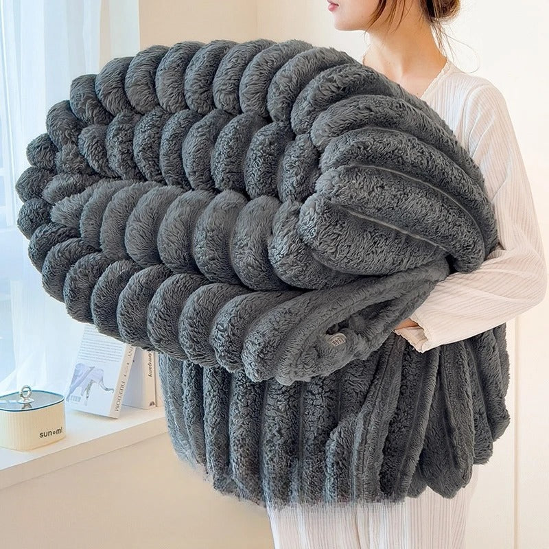 FluffNest Blanket™ – Comodidad cálida y envolvente