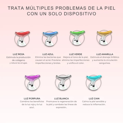 LumiVéa™ – Escultora Facial 7-en-1 con Tecnología LED