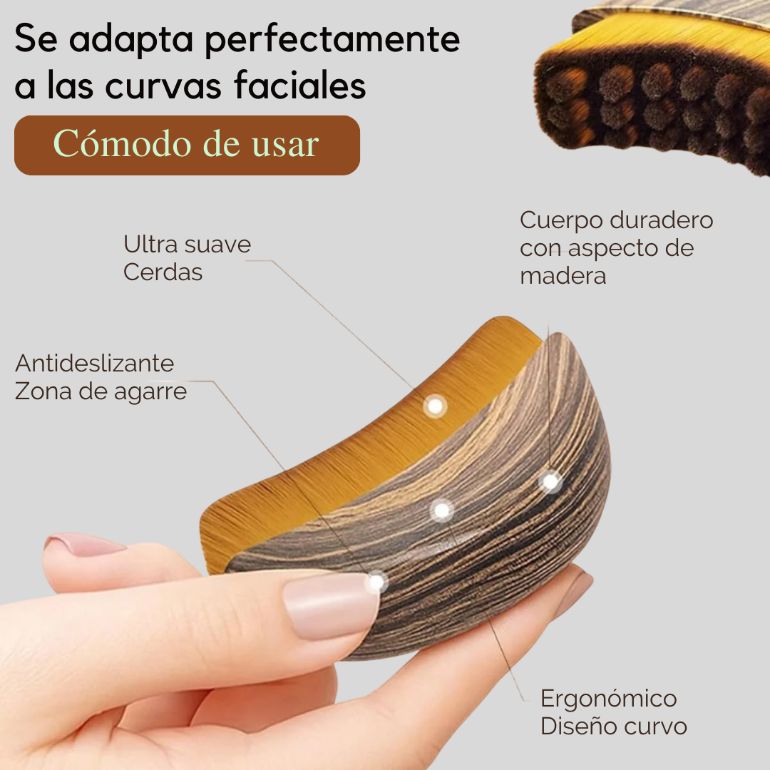 LumiSculpt™ – Cepillo Facial de Drenaje Linfático