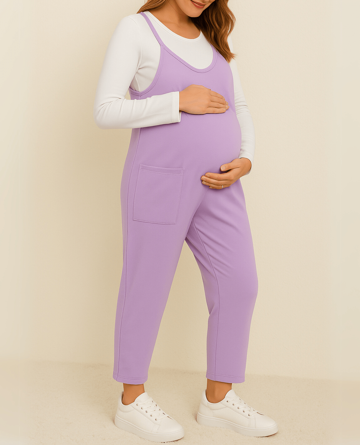 BelliEase™ – Mono Premamá y Postparto Oversized